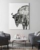 grafiki i ilustracje Żubr 70x100