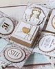 kartki scrapbooking Pamiątka Pierwszej Komunii Świętej, exploding box