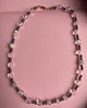 chokery Choker z koralikami i jadeitami