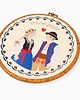 Ślub - inne Personalizowana pamiątka ślubna/zaręczynowa , haft w oprawie vintage