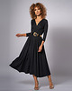 sukienki midi damskie Amelia Black -  sukienka