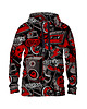 bluza z kapturem damska Damska Bluza z kapturem DR.CROW Graffiti Spray