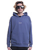 bluzy męskie Bluza hoodie oversize chabrowa