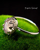 pierścionki srebrne Pierścień - Rose Lea - Kwarc Rose Srebro