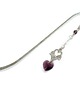 zakładki do książek Zakladka - Femme (Amethyst) -kryształ Swarovski