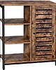 komody i szafki Szafka Drewniana Komoda z Półkami Rustic