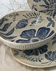 miski i misy Duża misa ceramiczna Kwiaty