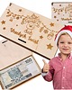 kartki scrapbooking Pudełko na pieniądze kasę gotówkę Prezent na święta BOŻE NARODZENIE