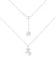 chokery Srebrny choker pancerka ze znakiem zodiaku Baran