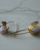 kolczyki wire wrapping Kolczyki-dzwonki