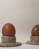 kuchnia - różne Komplet 2 podstawek na jajka ręcznie lepione