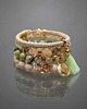 bransoletki z kamieni naturalnych Ivory and pistachios vol. 7 /27.11.24/ - set