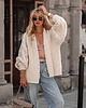 kardigany damskie Kardigan OOH BUBBLE BEIGE