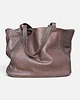 torby na ramię Shoper bag brązowa czekoladowa torba