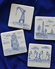 podkładki do kuchni Kafle ręcznie malowane- podkładki ceramiczne Gdańsk