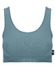biustonosze damskie Top RIB Dusty Blue
