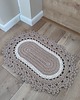 dywany Dywan owalny ze sznurka 50cmx80cm