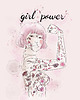 grafiki i ilustracje Girl power