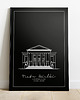 plakaty Plakat Architektura - Poznań - Teatr Wielki