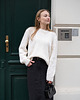 swetry damskie  Sweter DIANA biały - Handmade