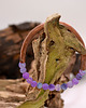 bransoletki - inne Bransoletka miedziana handmade z koralikami: agat