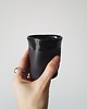 kubki Czarka  czarna  120 ml, kubek bez ucha