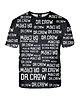 t-shirt damskie Damski T-shirt DR.CROW napisy