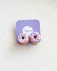 klipsy Klipsy wrzosowe donuts