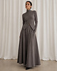 komplety damskie Komplet soft tailoring szary