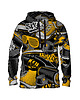 bluza z kapturem damska Damska Bluza z kapturem DR.CROW Street Graffiti