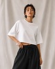 t-shirt damskie T-shirt Pump it white cotton