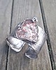 bransoletki wire wrapping Szalony agat - bransoletka regulowana