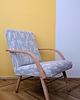 fotele Fotel Gray& White, vintage design