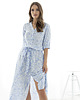 sukienki midi damskie Sukienka Macy Blue