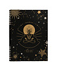 kalendarze i plannery NOTES ZODIAKI LEW  B5  160 stron  SZARE KRATKI