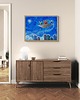 obrazy Giclee "Śnieg nad miastem"