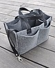 torby na ramię Filcowy organizer do torebki - szary