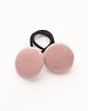 ozdoby do włosów dla dzieci Gumeczki do włosów różowe len Linen Dusty Pink