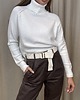 swetry damskie  Wiskozoswy golf  Bianco