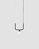 lampy wiszące Designerska lampa wisząca CATKIN  1 klosz szklana kulka