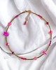 chokery Naszyjnik PINK : choker : summer collection :: RÓŻOWY NASZYJNIK