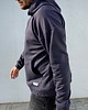 bluzy męskie Bluza z kapturem  WASH NAVY