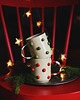 kubki Ceramiczny kubek w bąbelki CHRISTMAS TIME
