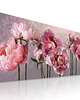 obrazy Obraz na płótnie - RÓZOWE PIWONIE 147x60cm