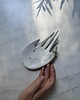 pojemniki na biżuterię Ceramiczna Dłoń Handmade Podstawka na Biżuterię Dalmatyńczyk