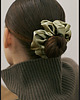 gumki do włosów Pistacjowe love - zestaw jedwabnych scrunchie