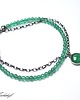 bransoletki z kamieni naturalnych  Green - bransoletka 