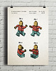 plakaty Ludzik - patent - plakat minifigurka