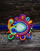 bransoletki soutache Bajkowa bransoletka soutache