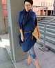 sukienki midi damskie Sukienka Tunika Oversize Marins by momo